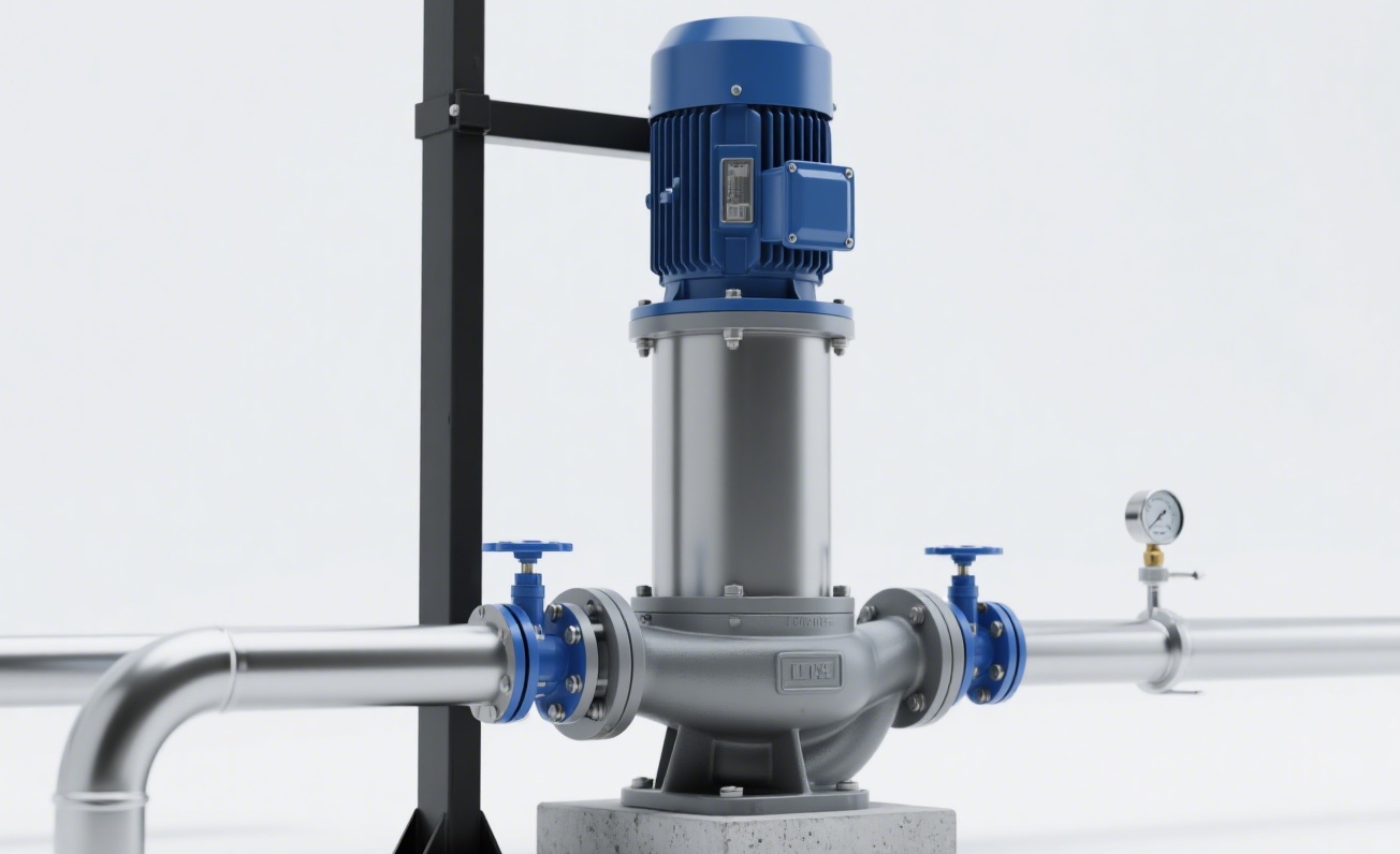 Kan centrifugalpumpar installeras vertikalt?