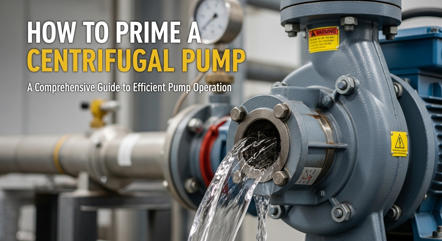 Hur man primerar en centrifugalpump？