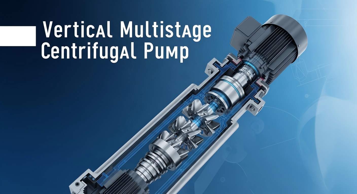 Vad är en vertikal flerstegs centrifugalpump?