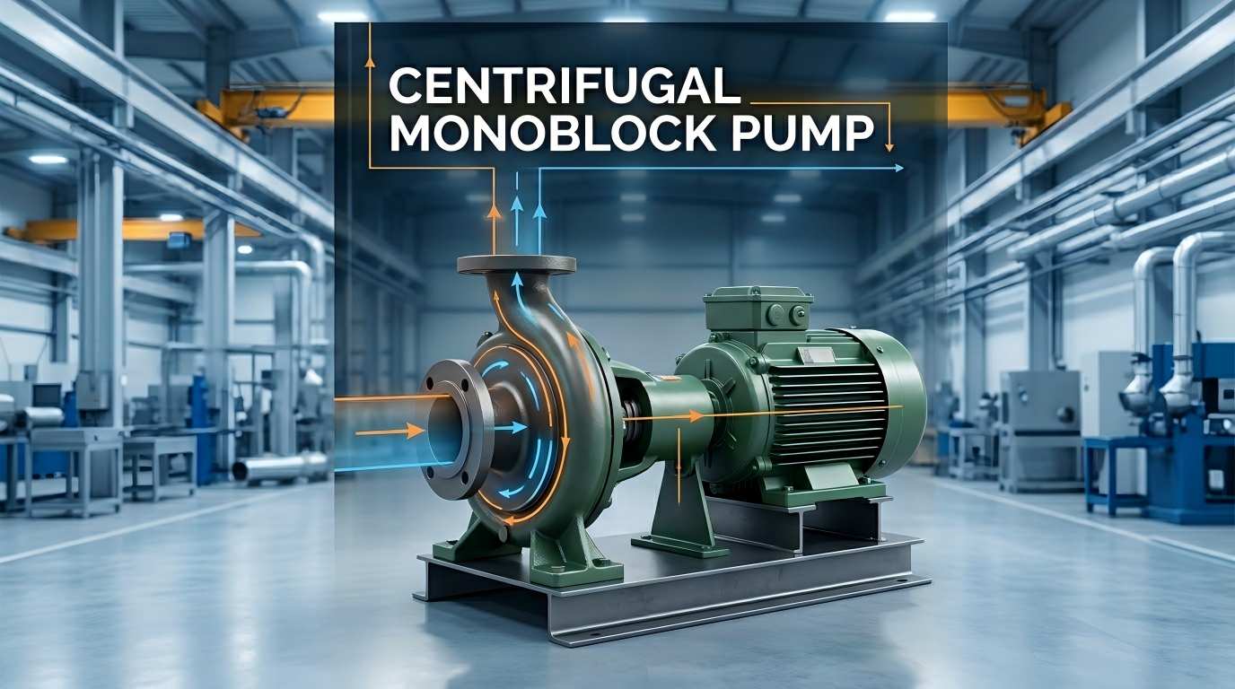 Vad är en Centrifugal Monoblock Pump? Komplett analys av arbetsprincip, strukturella egenskaper och tillämpningar