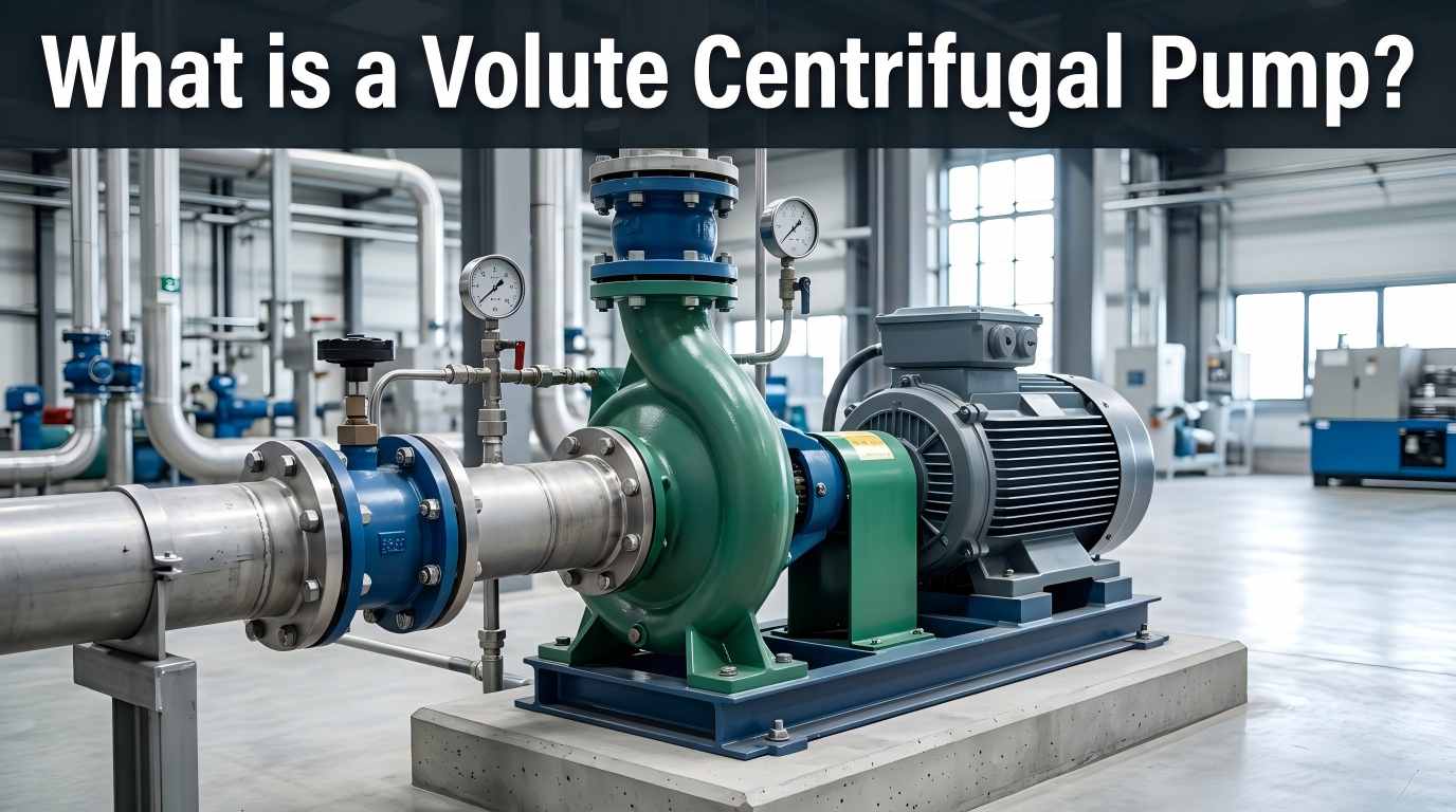 Vad är en volute centrifugalpump?