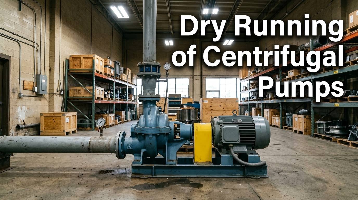 Vad är torrkörning av centrifugalpumpar?