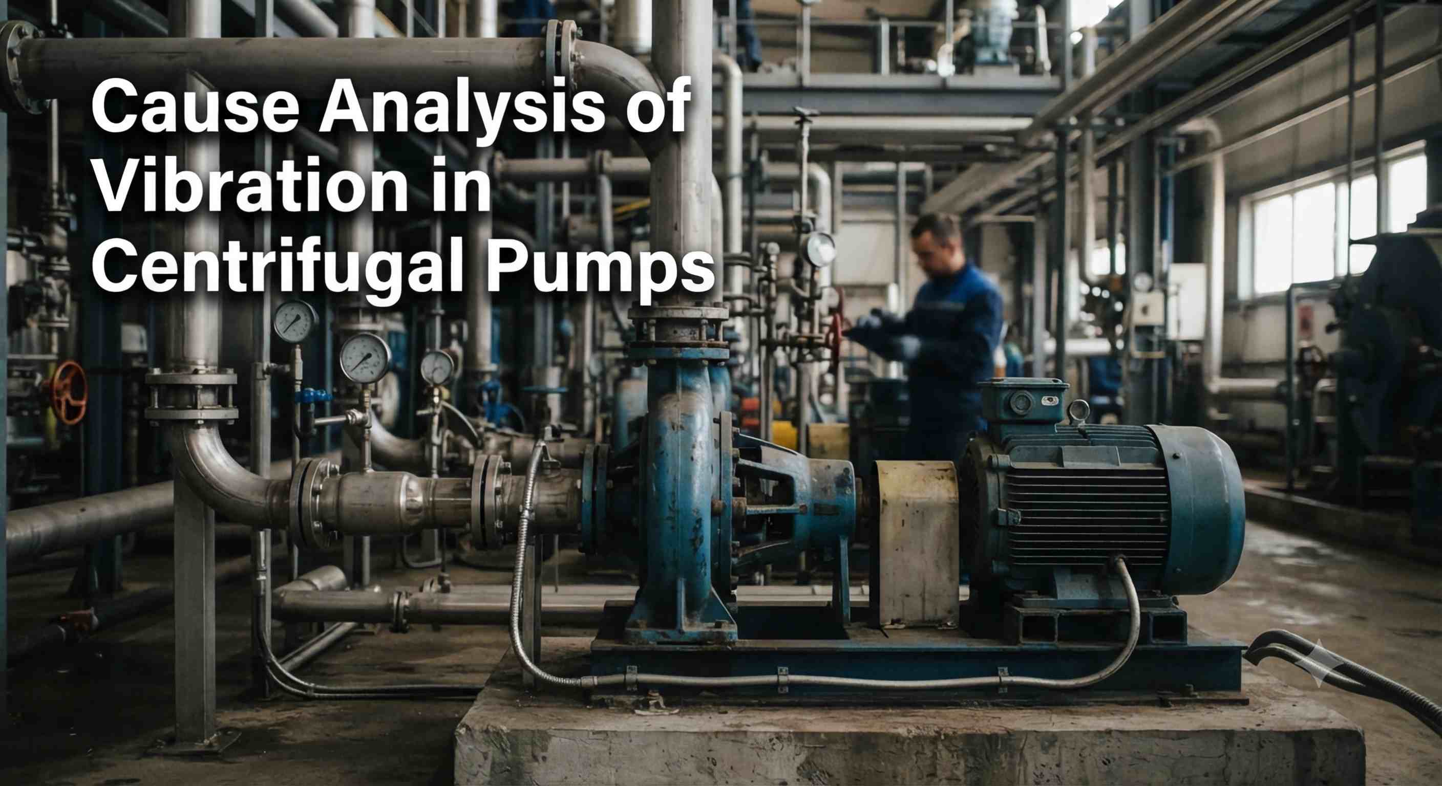 Orsaksanalys av vibrationer i centrifugalpumpar