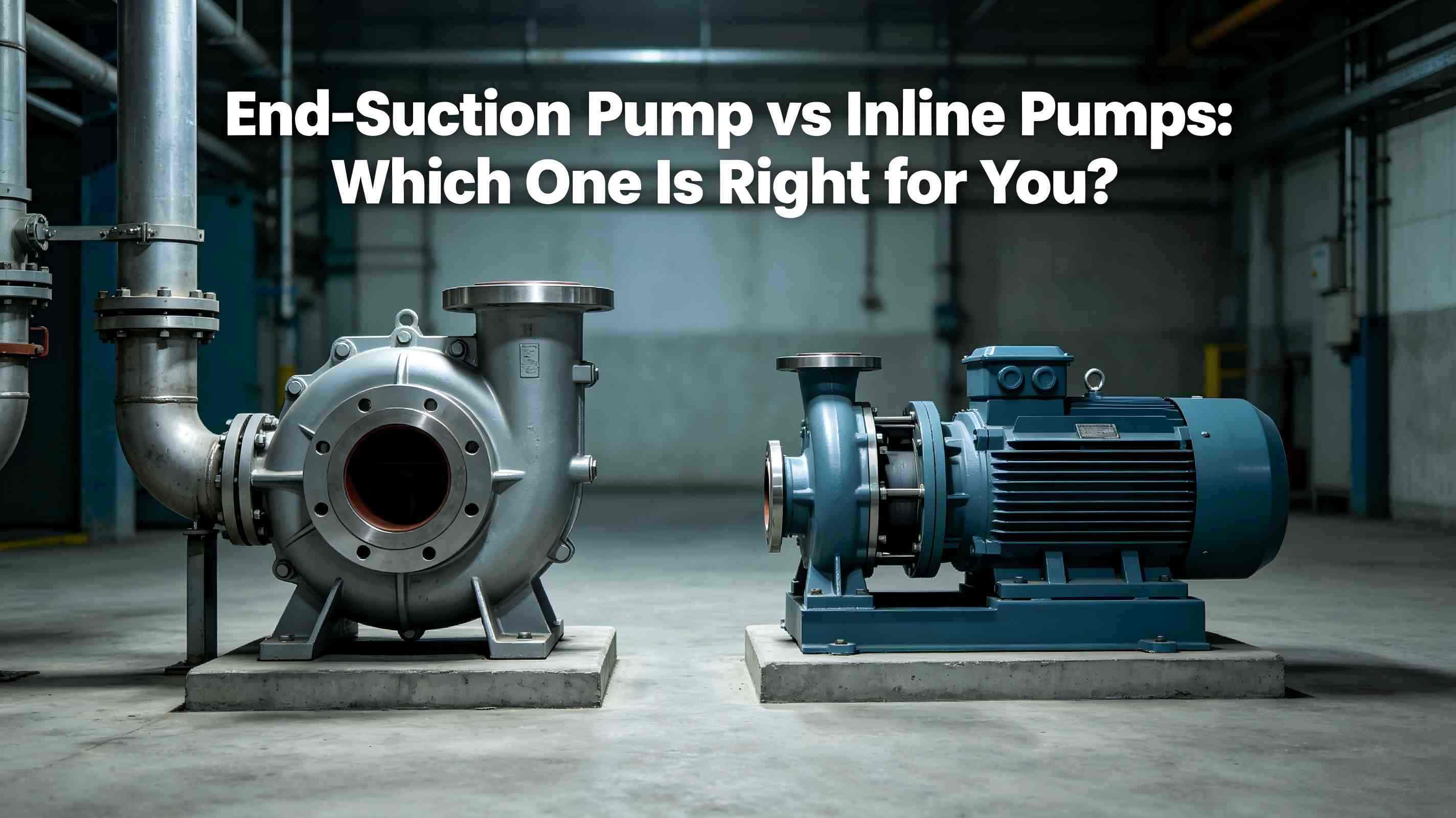 End-Suction Pump vs Inline Pumps: Vilken är rätt för dig?