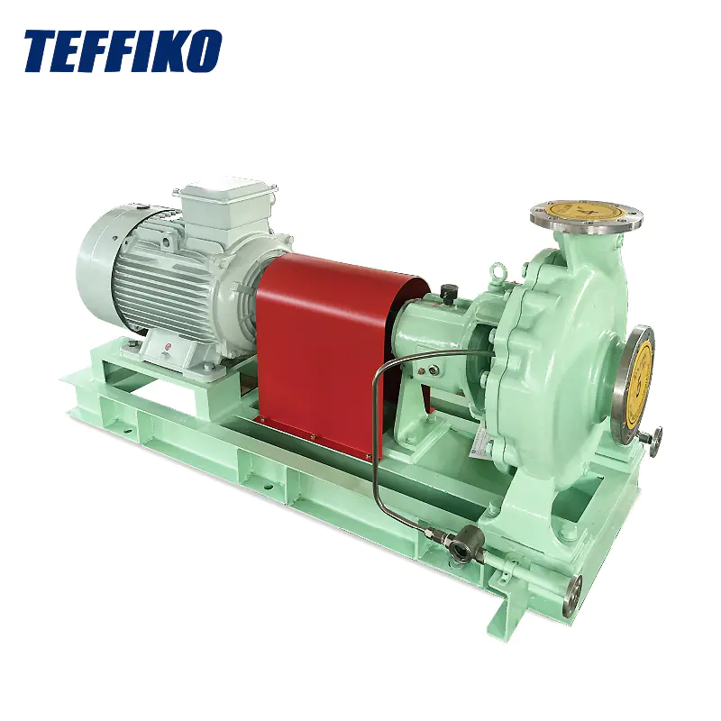 API OH1 horisontella centrifugalpumpar för kemiskt flöde