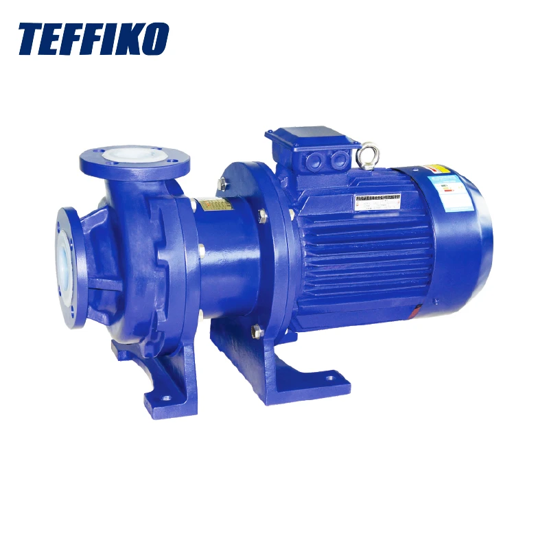 Fluoroplastisk korrosionsbeständig magnetpump
