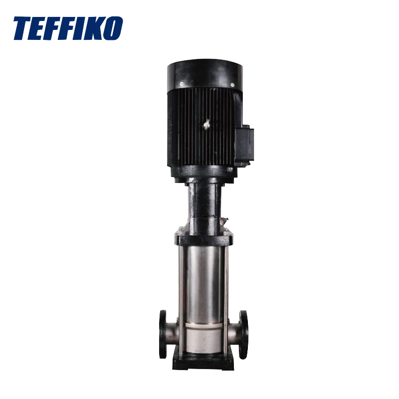 Vertikal multestage rostfritt stål centrifugalpump